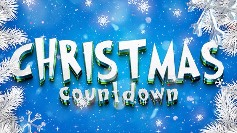 Blue Christmas EDM Countdown